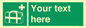 SH7211: Custom sign safe condition Medical grab bag