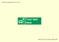 SH7211: Custom sign safe condition Medical grab bag