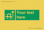 SH7211: Custom sign safe condition Medical grab bag