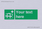 SH7211: Custom sign safe condition Medical grab bag