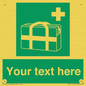 SH7211: Custom sign safe condition Medical grab bag