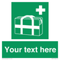 SH7211: Custom sign safe condition Medical grab bag