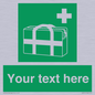 SH7211: Custom sign safe condition Medical grab bag