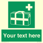 SH7211: Custom sign safe condition Medical grab bag