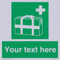 SH7211: Custom sign safe condition Medical grab bag
