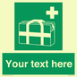 SH7211: Custom sign safe condition Medical grab bag