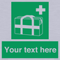 SH7211: Custom sign safe condition Medical grab bag