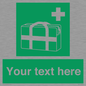 SH7211: Custom sign safe condition Medical grab bag