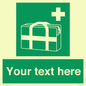 SH7211: Custom sign safe condition Medical grab bag