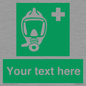 SH7212: Custom sign safe condition Emergency escape breathing device