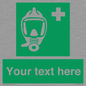 SH7212: Custom sign safe condition Emergency escape breathing device