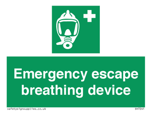 SH7241: Emergency escape breathing device