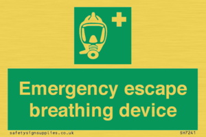 SH7241: Emergency escape breathing device