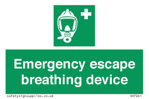 SH7241: Emergency escape breathing device