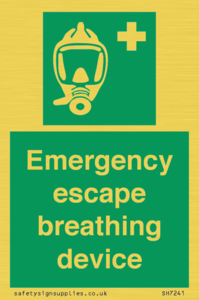 SH7241: Emergency escape breathing device