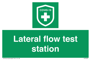 SH7263: Lateral flow test station