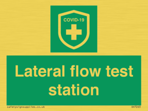 SH7263: Lateral flow test station
