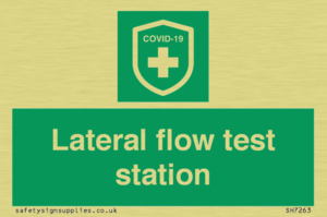 SH7263: Lateral flow test station