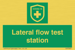 SH7263: Lateral flow test station