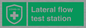 SH7263: Lateral flow test station