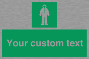 SH7289: Custom sign safe condition Survival clothing