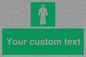SH7289: Custom sign safe condition Survival clothing