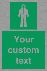 SH7289: Custom sign safe condition Survival clothing