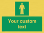 SH7289: Custom sign safe condition Survival clothing