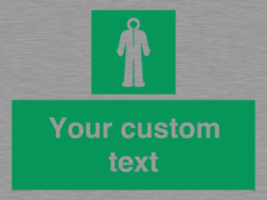 SH7289: Custom sign safe condition Survival clothing
