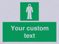 SH7289: Custom sign safe condition Survival clothing