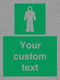 SH7289: Custom sign safe condition Survival clothing