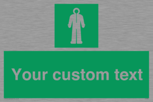 SH7289: Custom sign safe condition Survival clothing