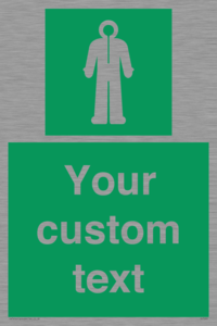 SH7289: Custom sign safe condition Survival clothing