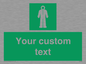 SH7289: Custom sign safe condition Survival clothing