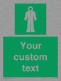 SH7289: Custom sign safe condition Survival clothing