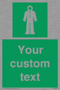 SH7289: Custom sign safe condition Survival clothing