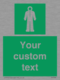 SH7289: Custom sign safe condition Survival clothing