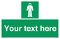 SH7289: Custom sign safe condition Survival clothing