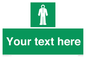 SH7289: Custom sign safe condition Survival clothing
