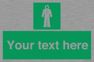 SH7289: Custom sign safe condition Survival clothing