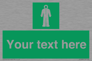 SH7289: Custom sign safe condition Survival clothing