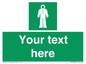 SH7289: Custom sign safe condition Survival clothing