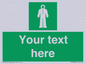SH7289: Custom sign safe condition Survival clothing