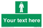 SH7289: Custom sign safe condition Survival clothing