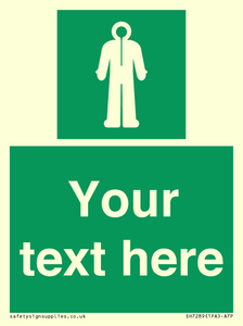 SH7289: Custom sign safe condition Survival clothing