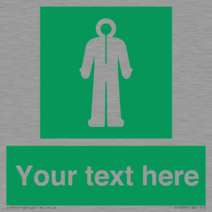 SH7289: Custom sign safe condition Survival clothing