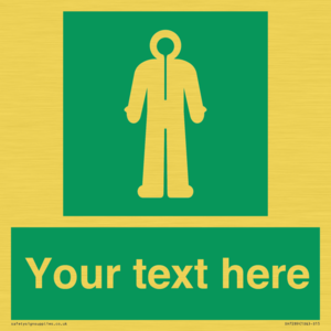 SH7289: Custom sign safe condition Survival clothing