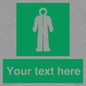 SH7289: Custom sign safe condition Survival clothing