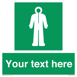 SH7289: Custom sign safe condition Survival clothing