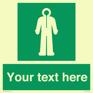 SH7289: Custom sign safe condition Survival clothing